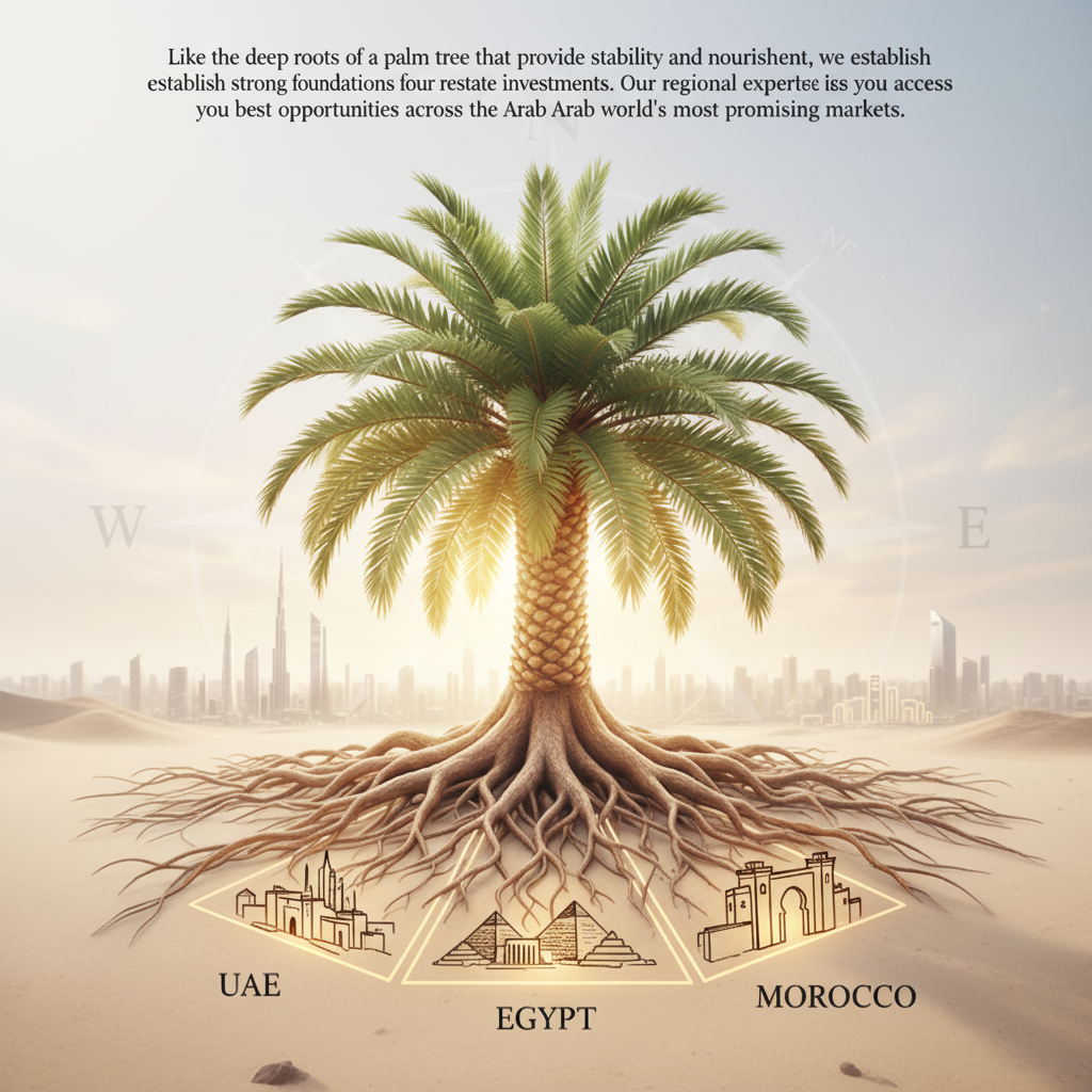 Palmira Root Properties Brand Identity Card - Light Mode